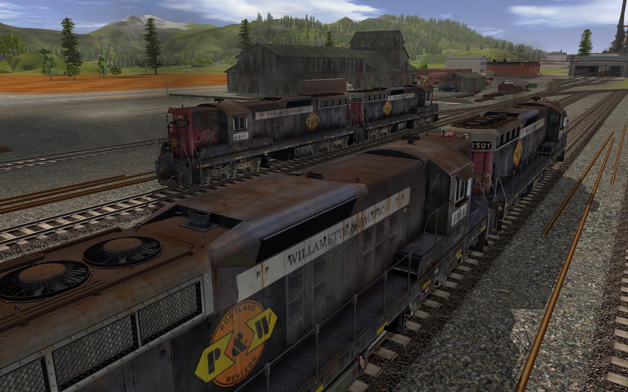 Trainz 2019 DLC: Willamette & Pacific SD7 #1501 screenshot