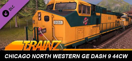 Trainz 2019 DLC: Chicago North Western GE Dash 9 44CW