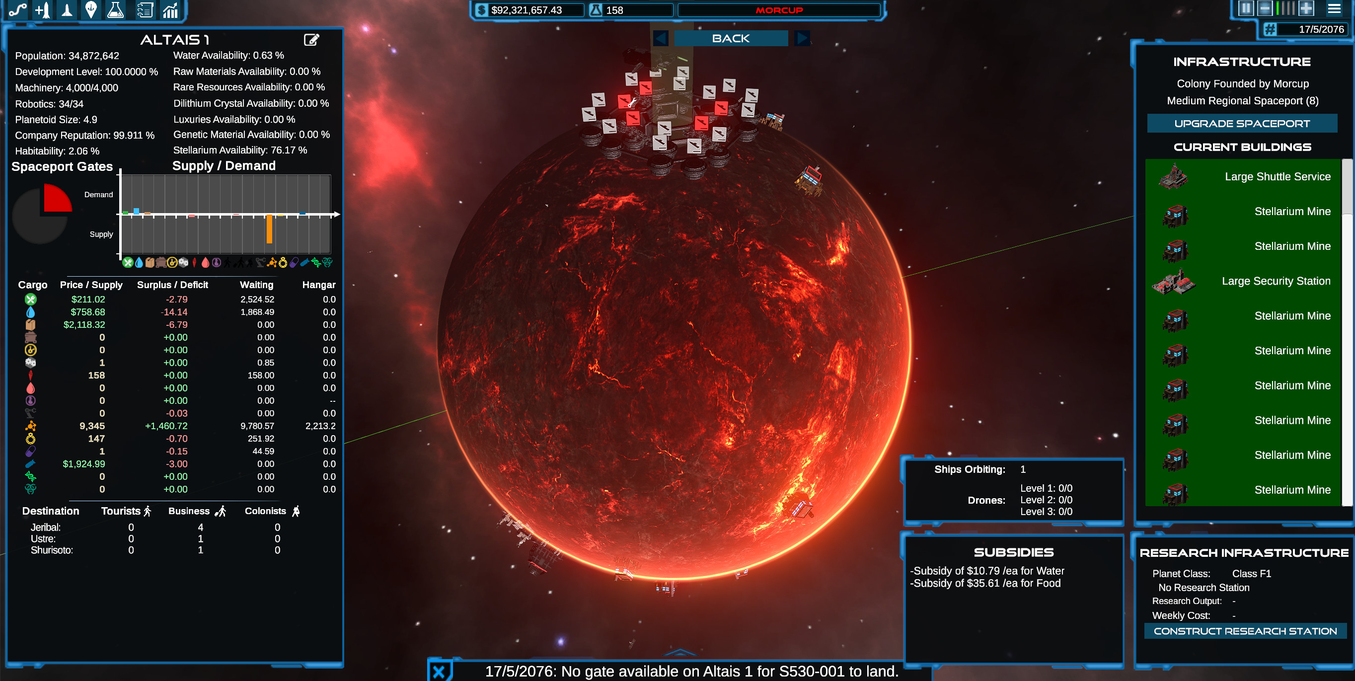 Interstellar Transport Company screenshot