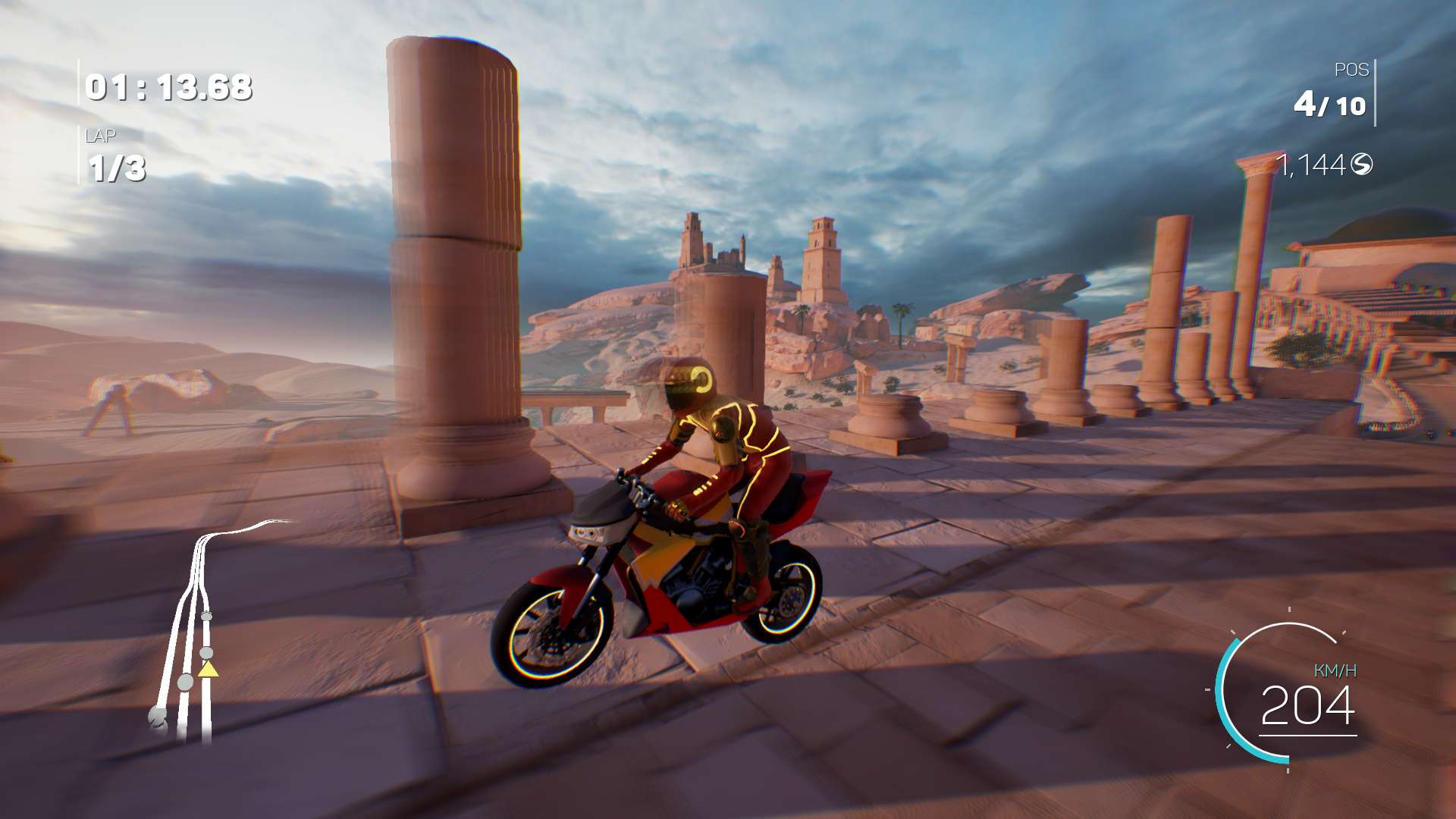Moto Racer 4 - Antique Antics screenshot
