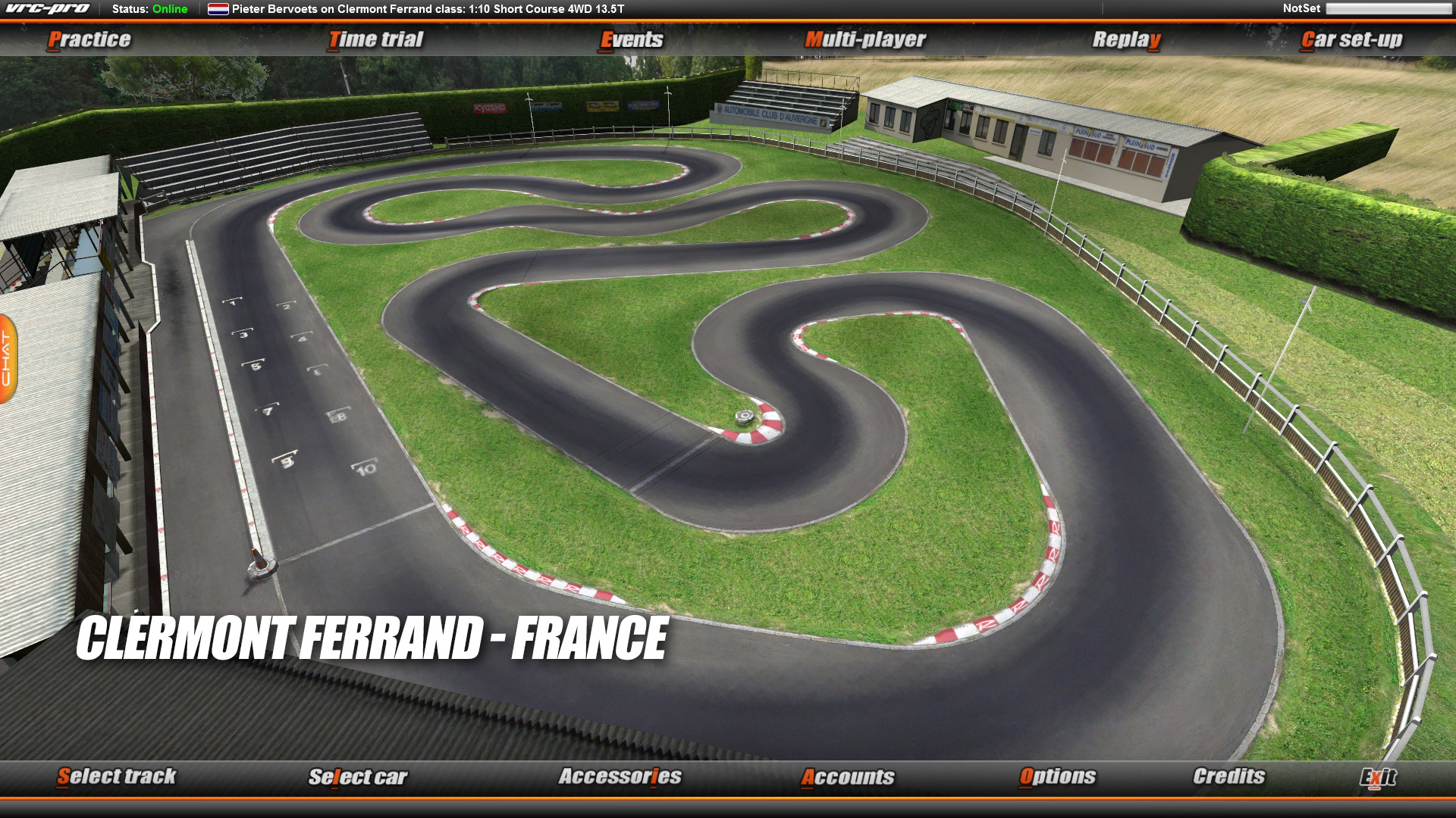 VRC PRO European On-road tracks Deluxe screenshot