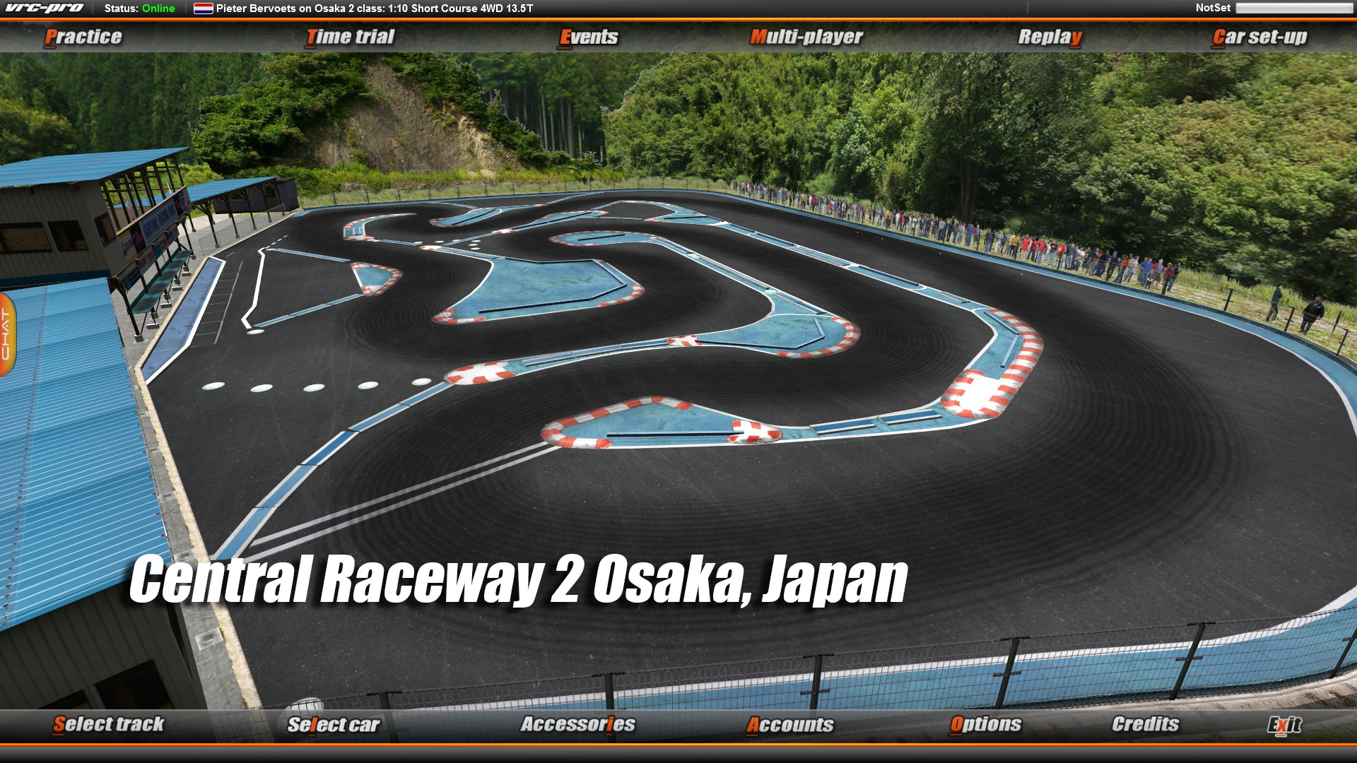 VRC PRO Asia On-road tracks Deluxe 2 screenshot