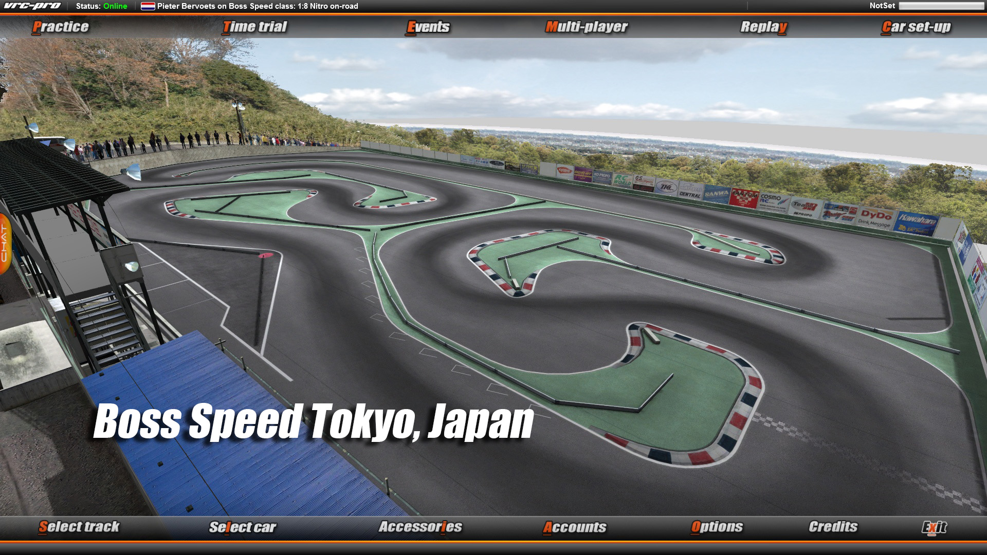 VRC PRO Asia On-road tracks Deluxe 2 screenshot