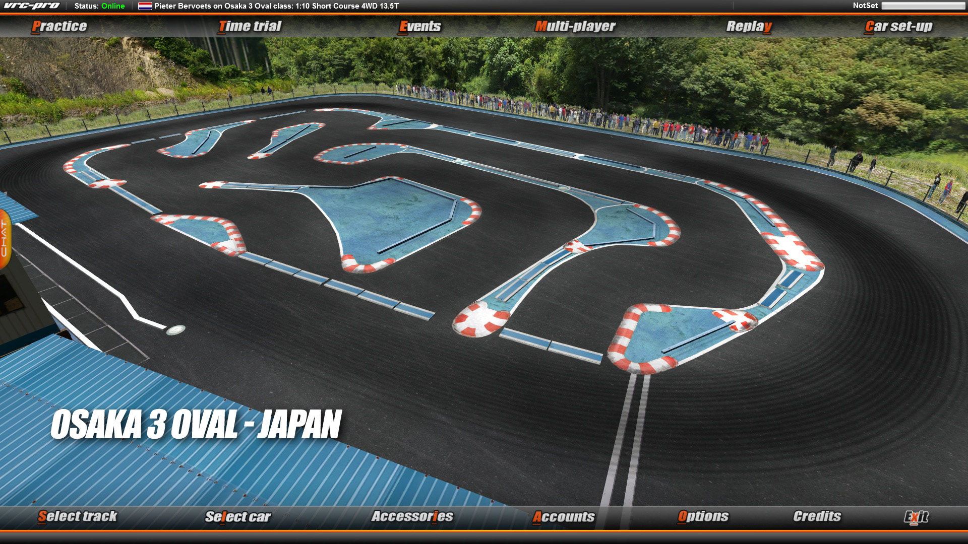 VRC PRO International Oval On-road tracks Deluxe screenshot