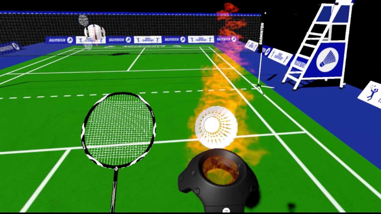 Space Badminton VR screenshot