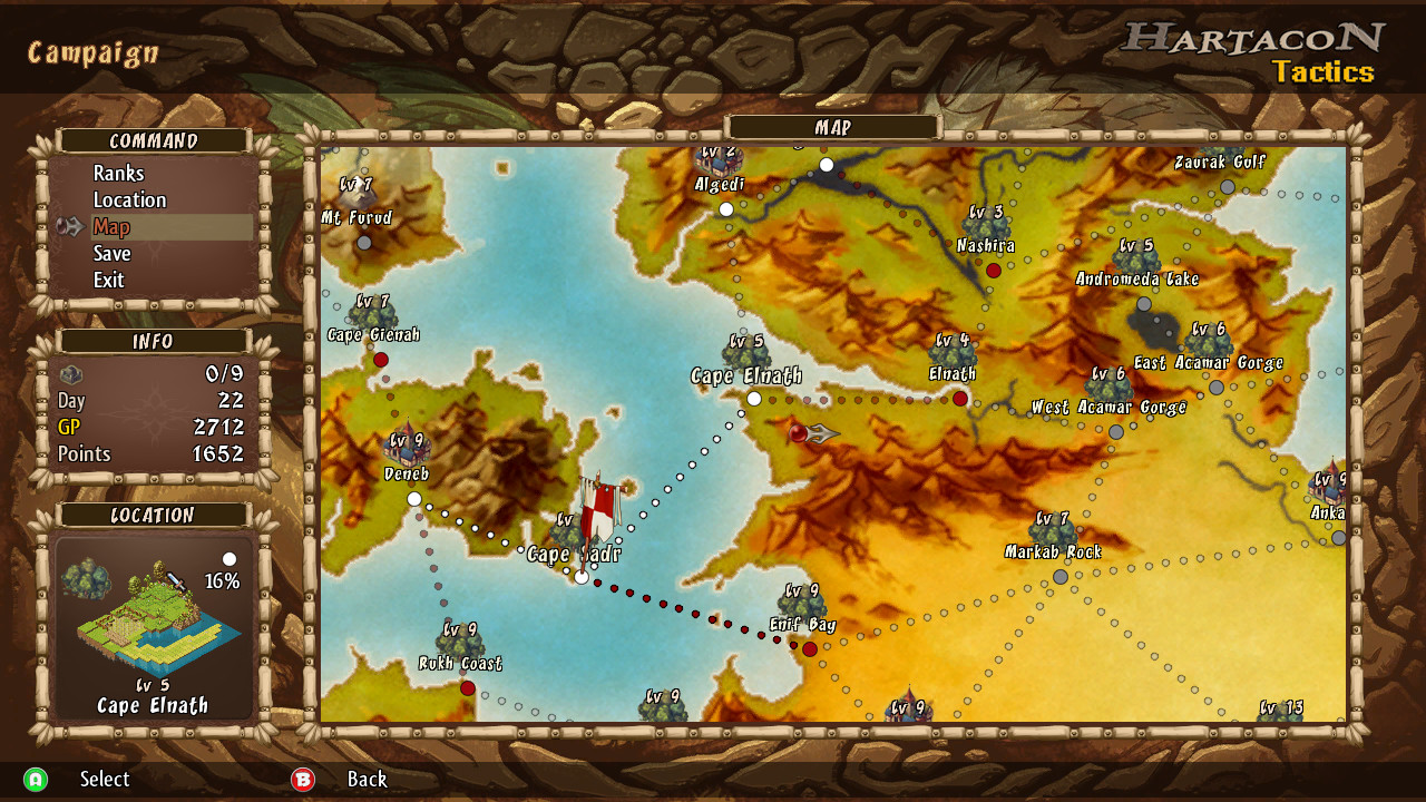 Hartacon Tactics screenshot