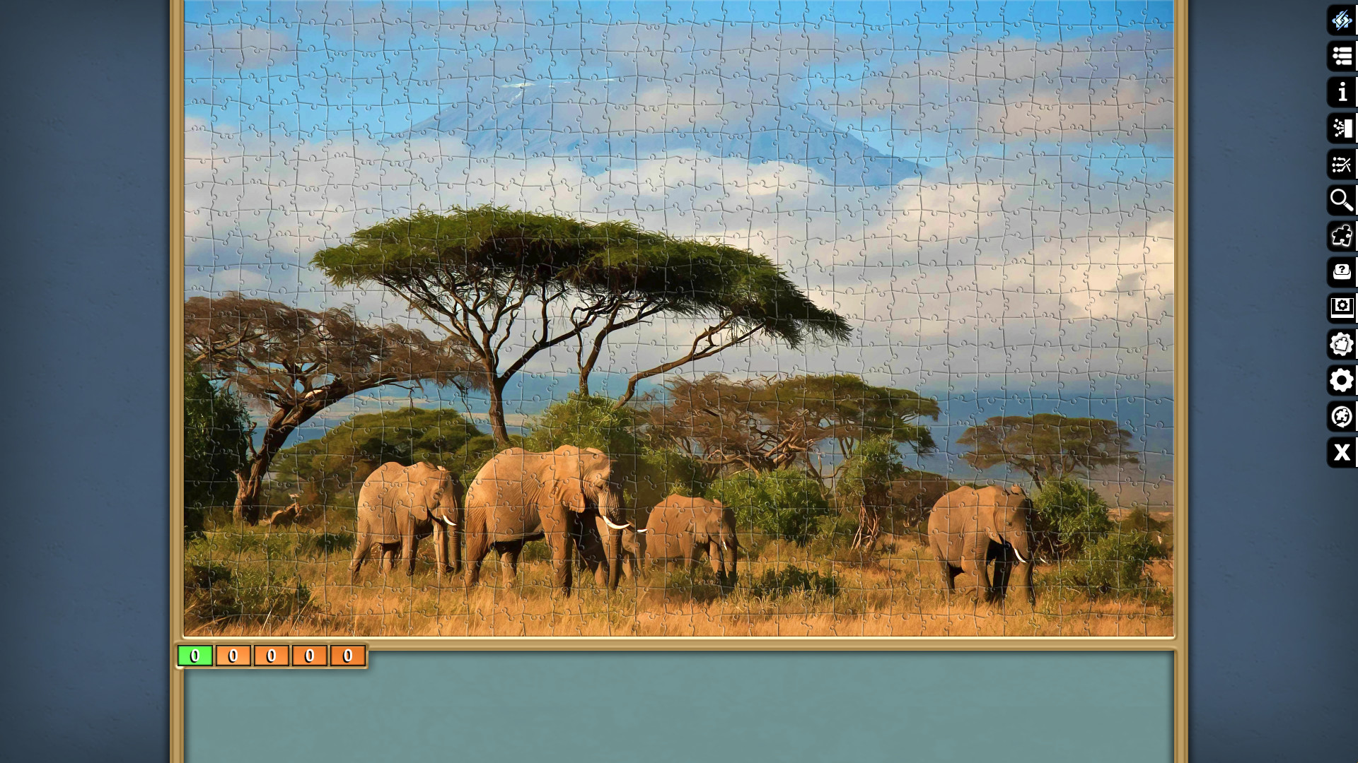 Jigsaw Puzzle Pack - Pixel Puzzles Ultimate: Elephants screenshot