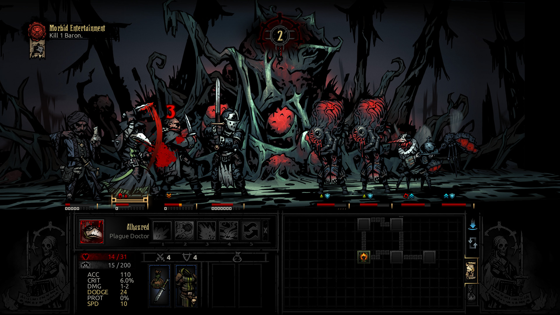 Darkest Dungeon: The Crimson Court screenshot