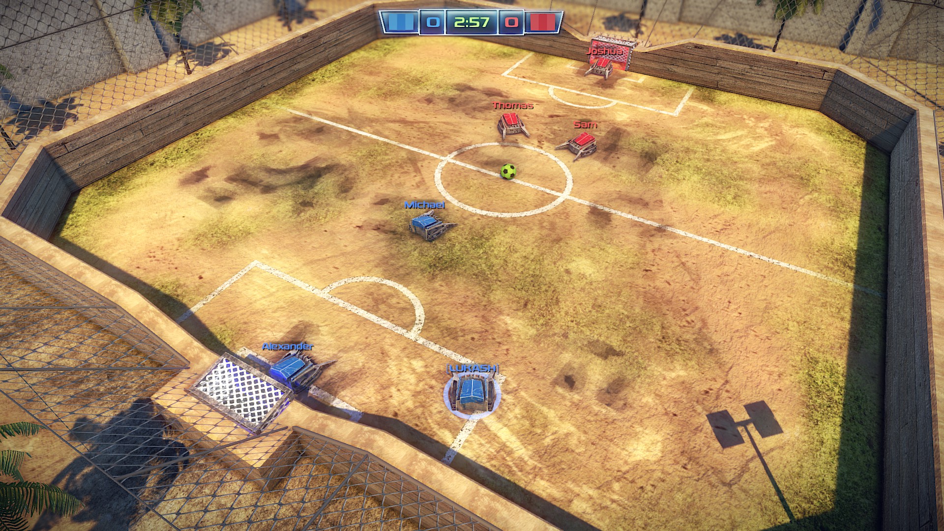 Robot Soccer Challenge screenshot