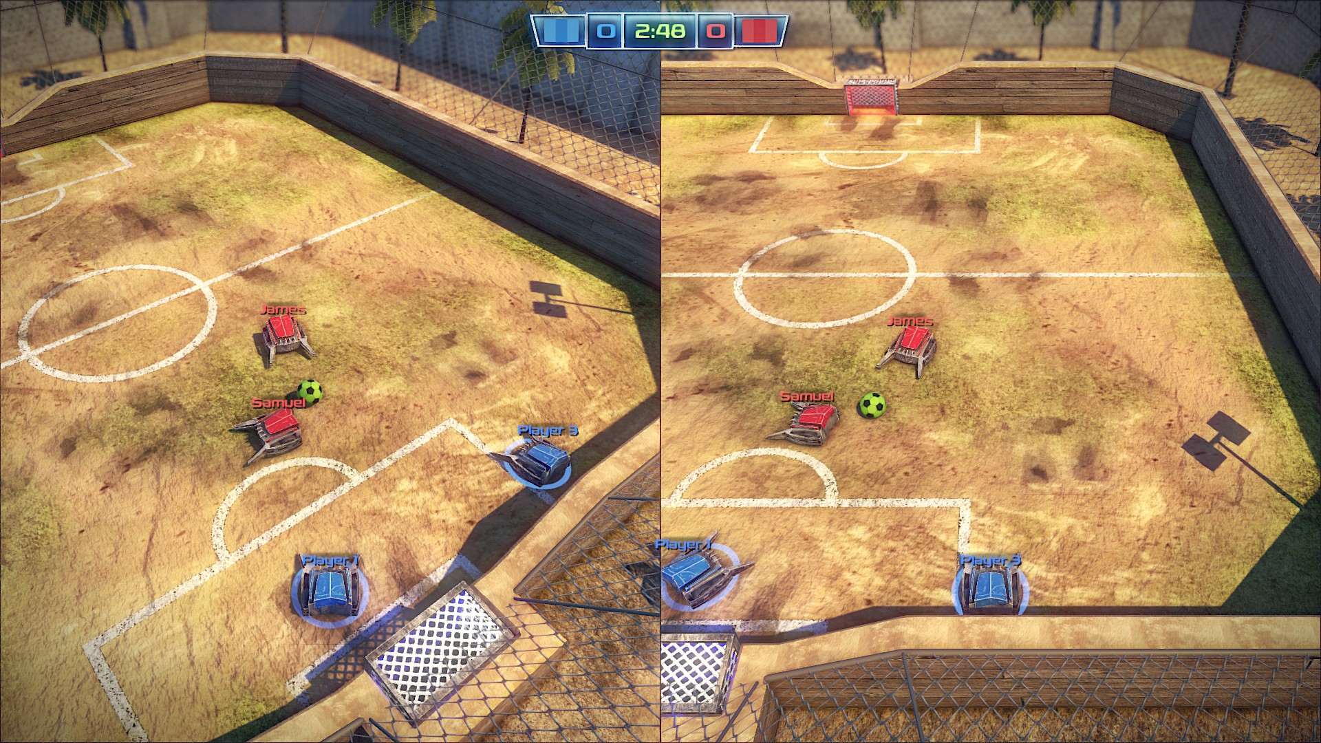 Robot Soccer Challenge screenshot