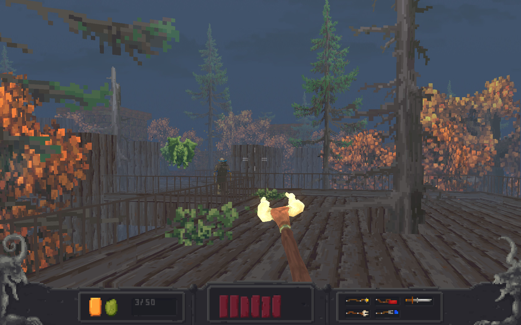 Autumn Night 3D Shooter screenshot