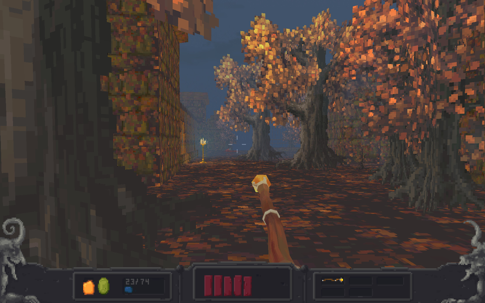 Autumn Night 3D Shooter screenshot