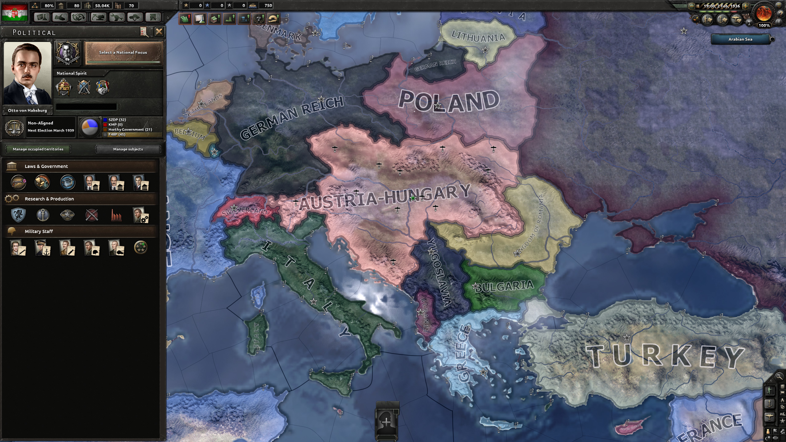 Expansion - Hearts of Iron IV: Death or Dishonor screenshot