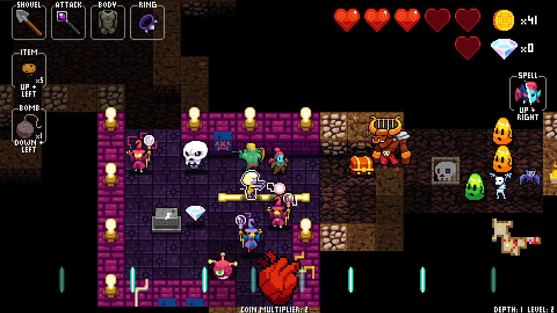 Crypt of the NecroDancer: AMPLIFIED OST - FamilyJules and A_Rival screenshot
