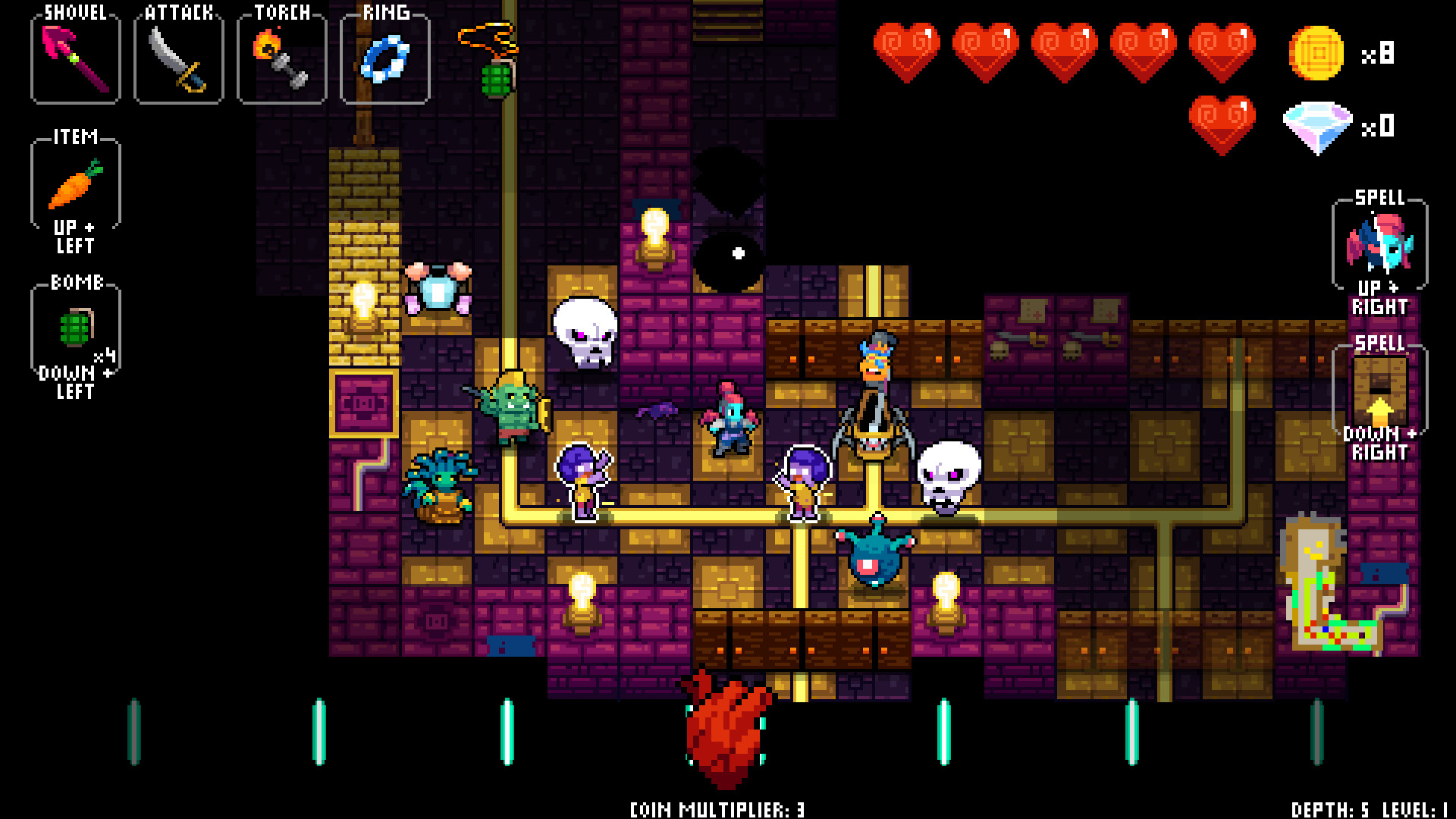 Crypt of the NecroDancer: AMPLIFIED OST - FamilyJules and A_Rival screenshot