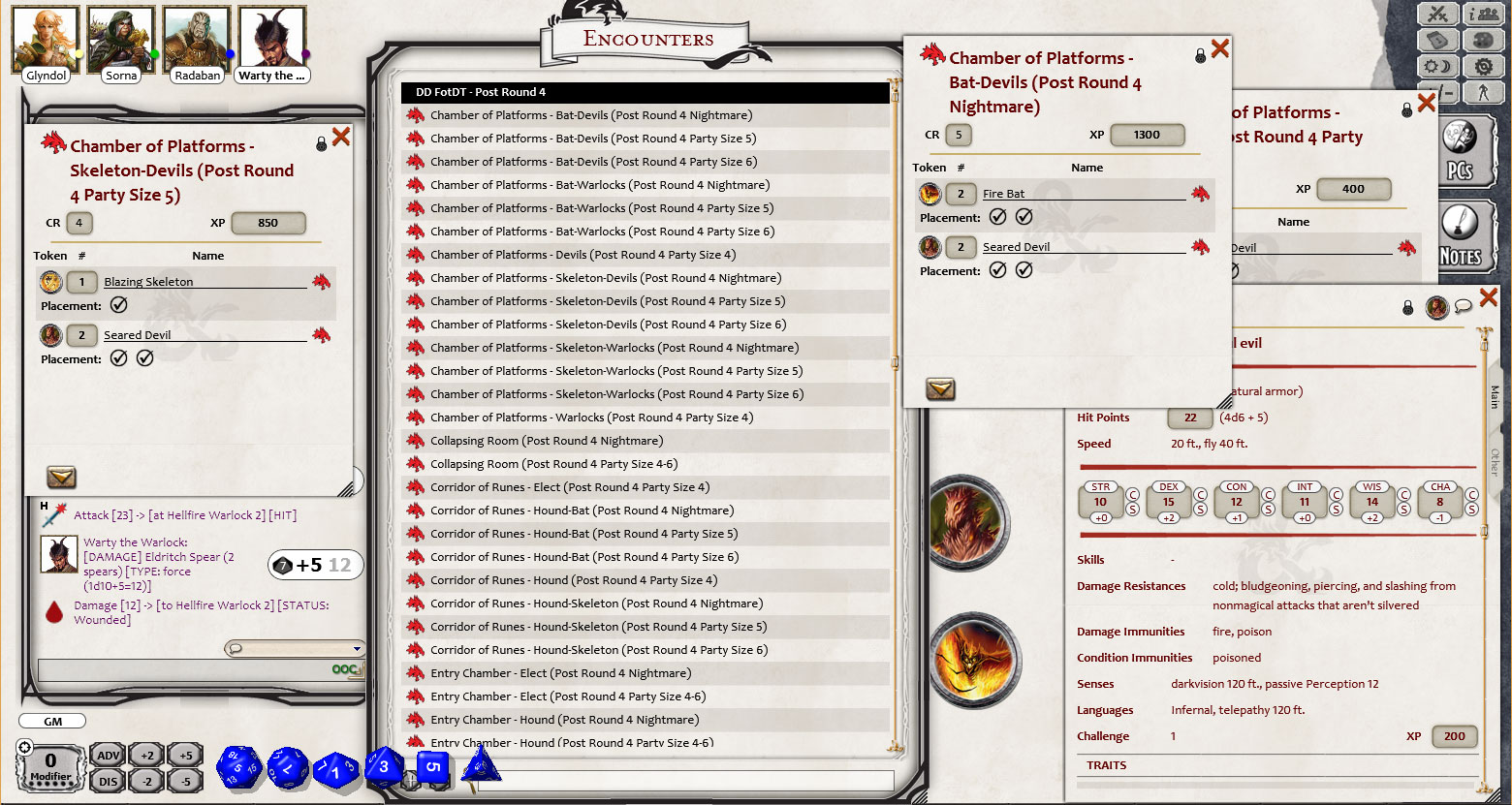 Fantasy Grounds - D&D Lair Assault: Forge of the Dawn Titan screenshot