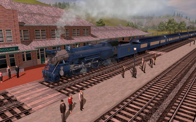 Trainz 2019 DLC: Blue Comet screenshot