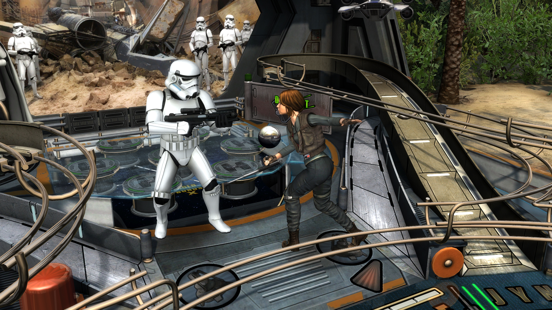 Pinball FX2 - Star Warsâ„¢ Pinball: Rogue Oneâ„¢ screenshot