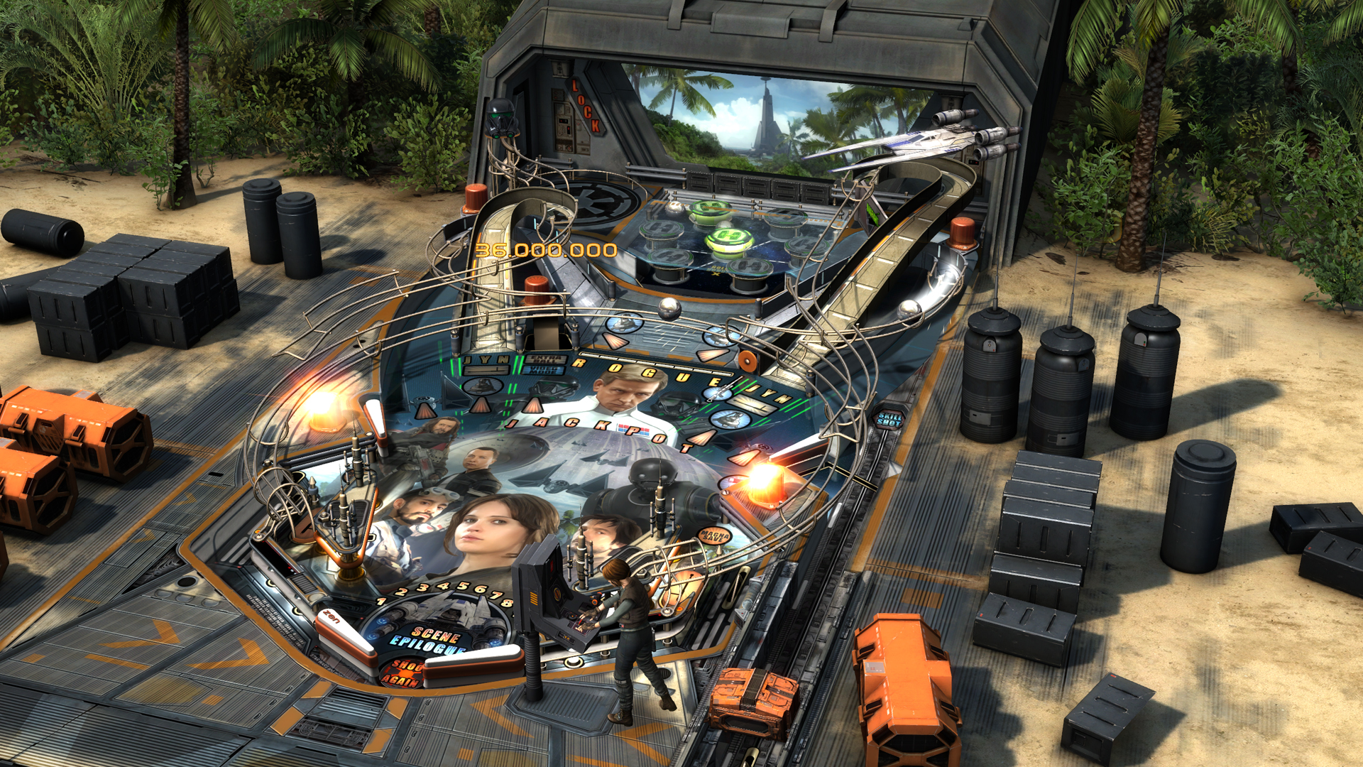 Pinball FX2 - Star Warsâ„¢ Pinball: Rogue Oneâ„¢ screenshot