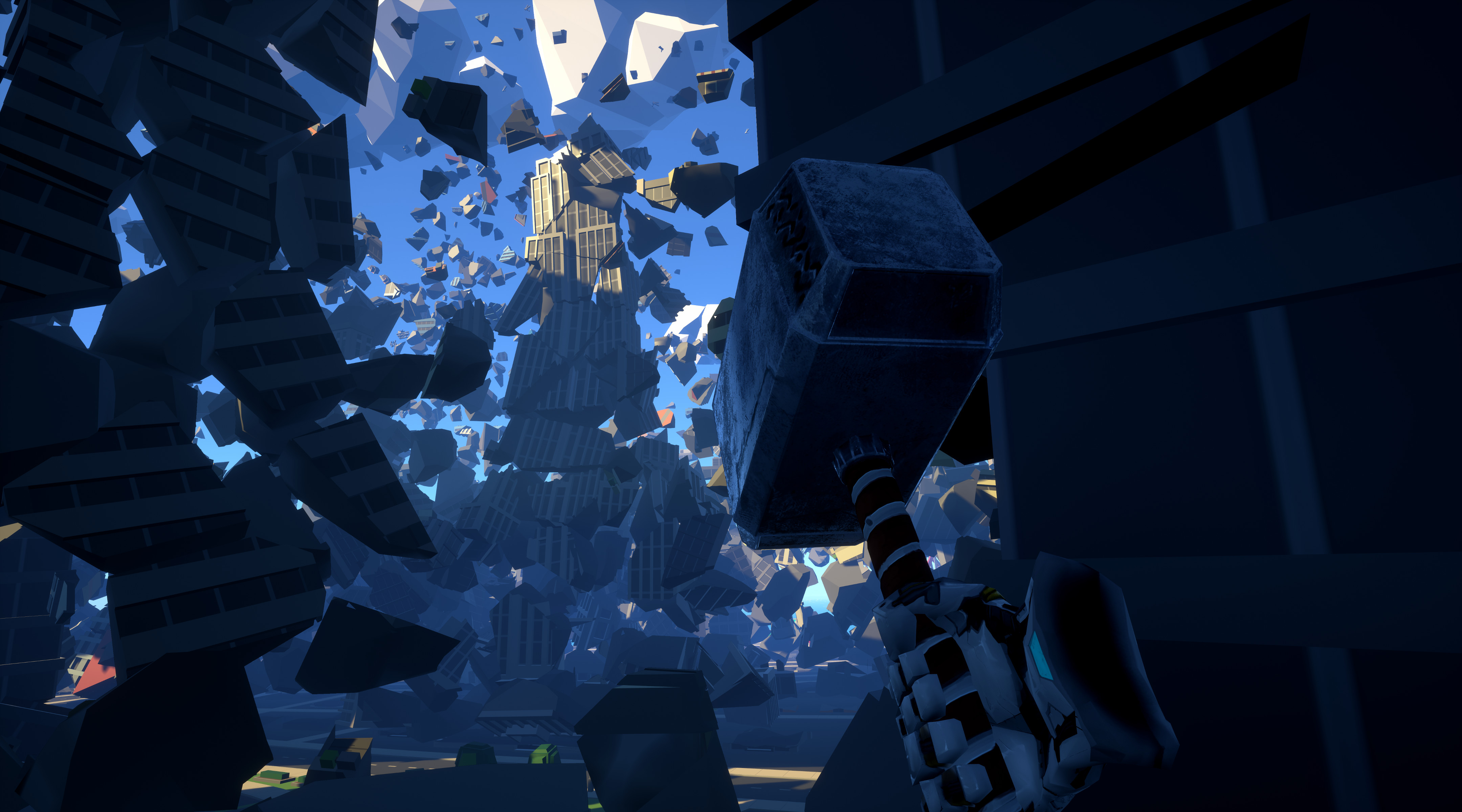 VRobot: VR Giant Robot Destruction Simulator screenshot