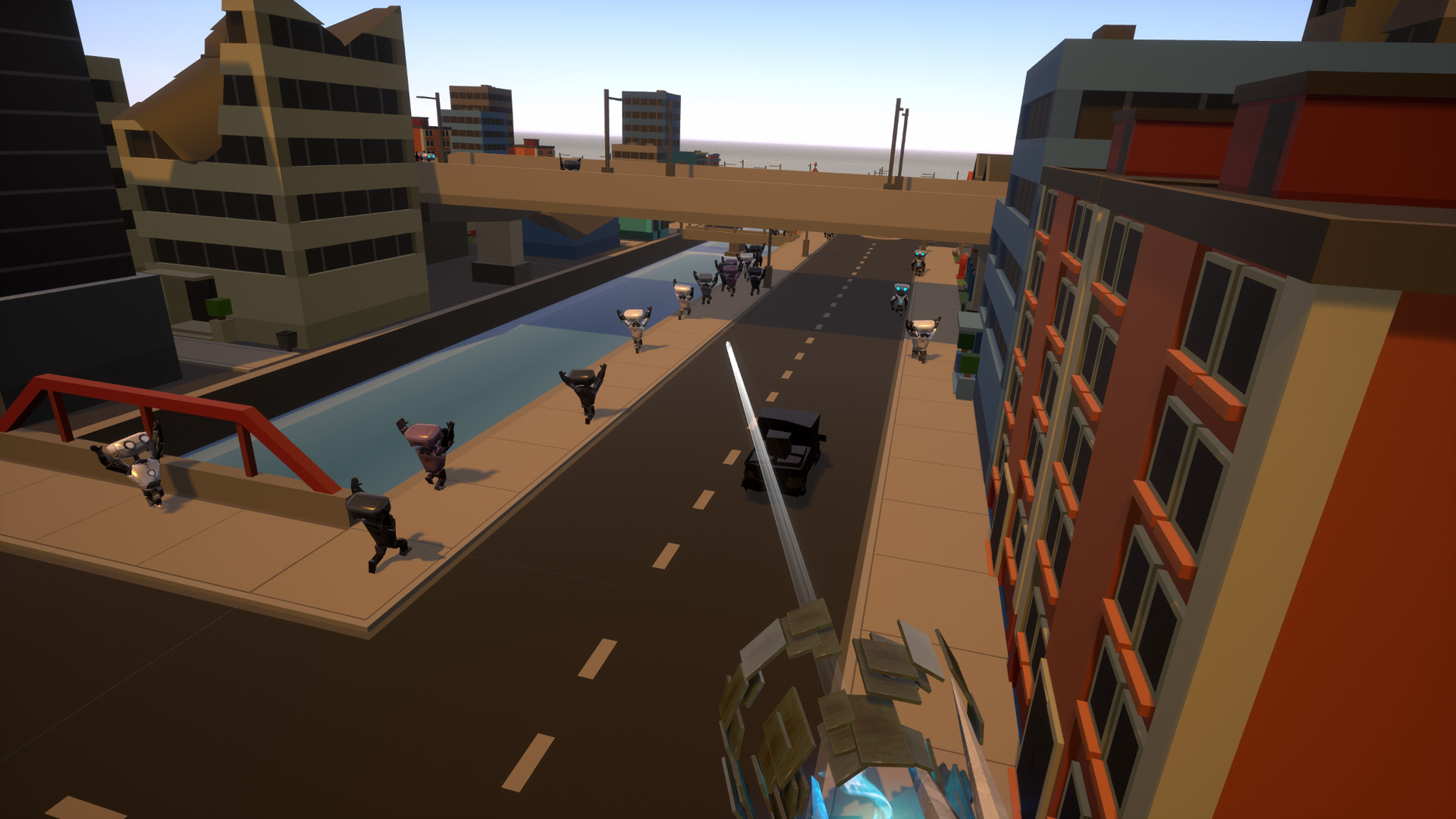 VRobot: VR Giant Robot Destruction Simulator screenshot
