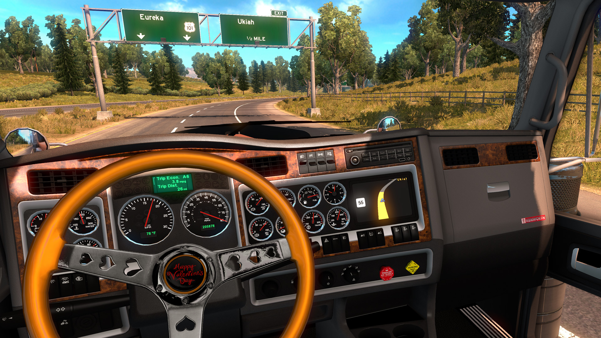 American Truck Simulator - Valentine's Paint Jobs Pack screenshot