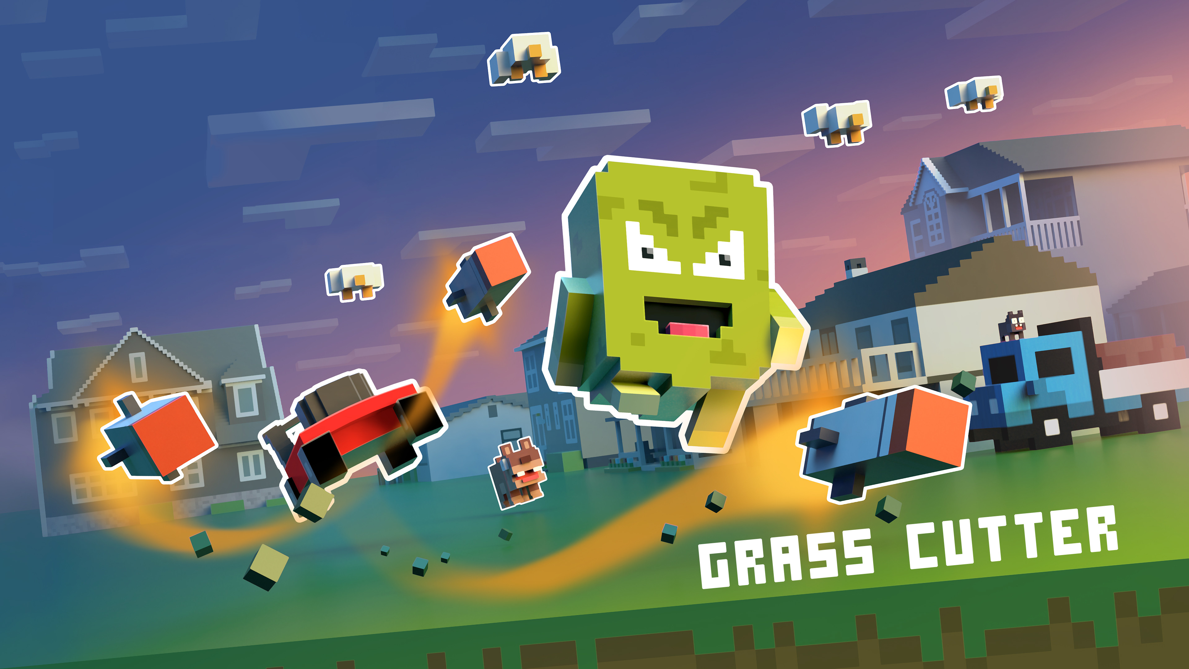 Grass Cutter - Mutated Lawns screenshot