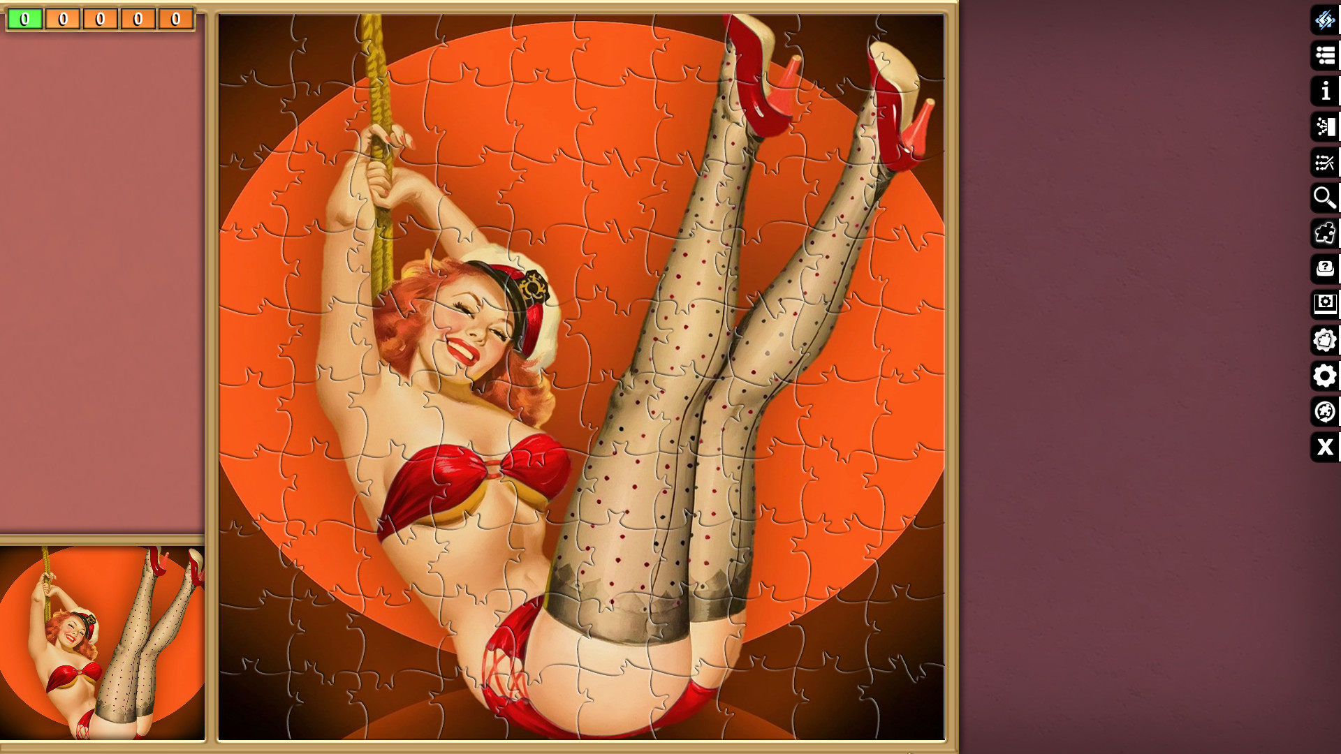 Jigsaw Puzzle Pack - Pixel Puzzles Ultimate: Pin-Ups screenshot
