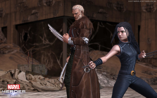 скриншот Marvel Heroes 2016 - Old Man Logan Pack 1