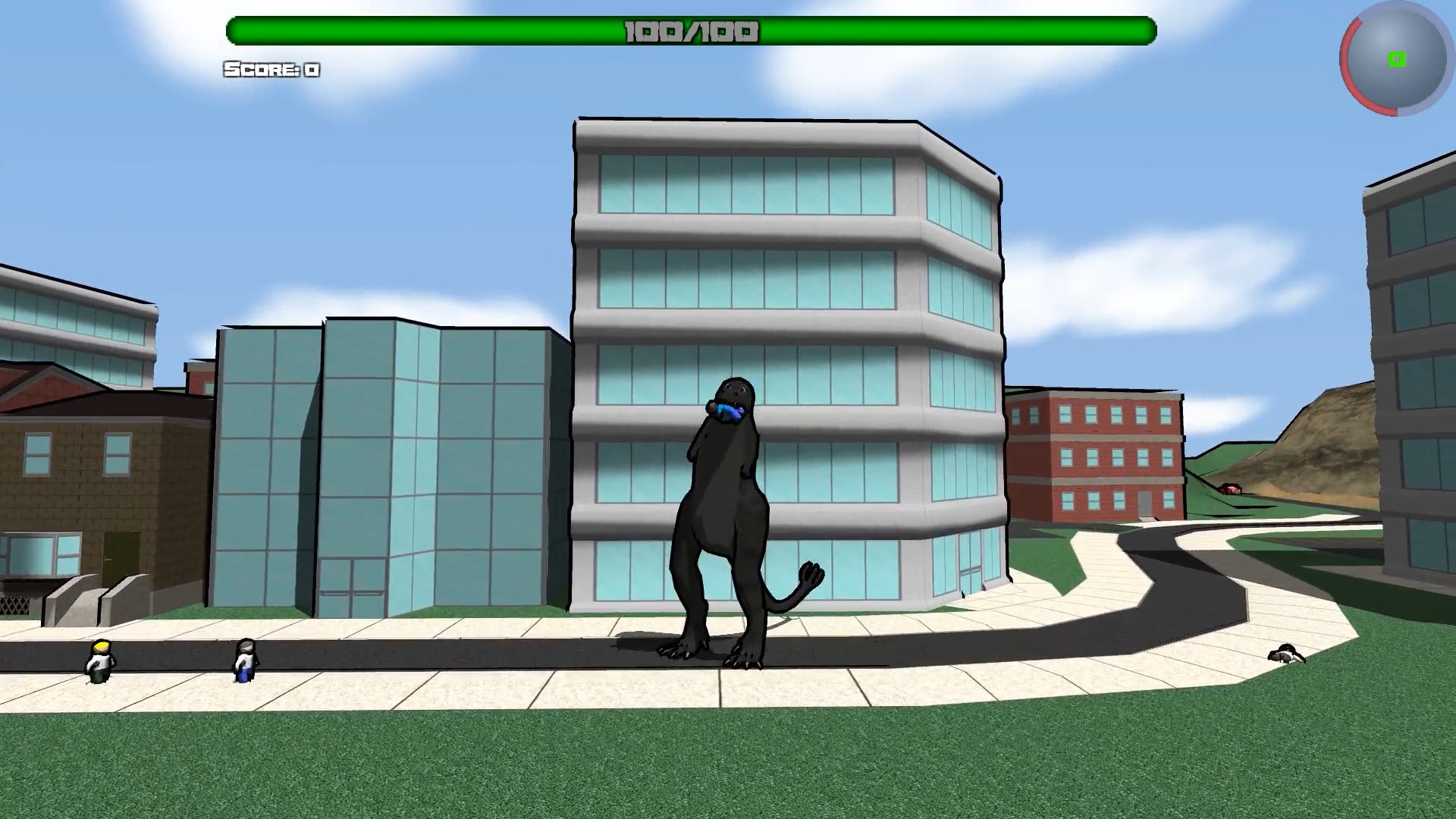 Attack of the Giant Mutant Lizard screenshot