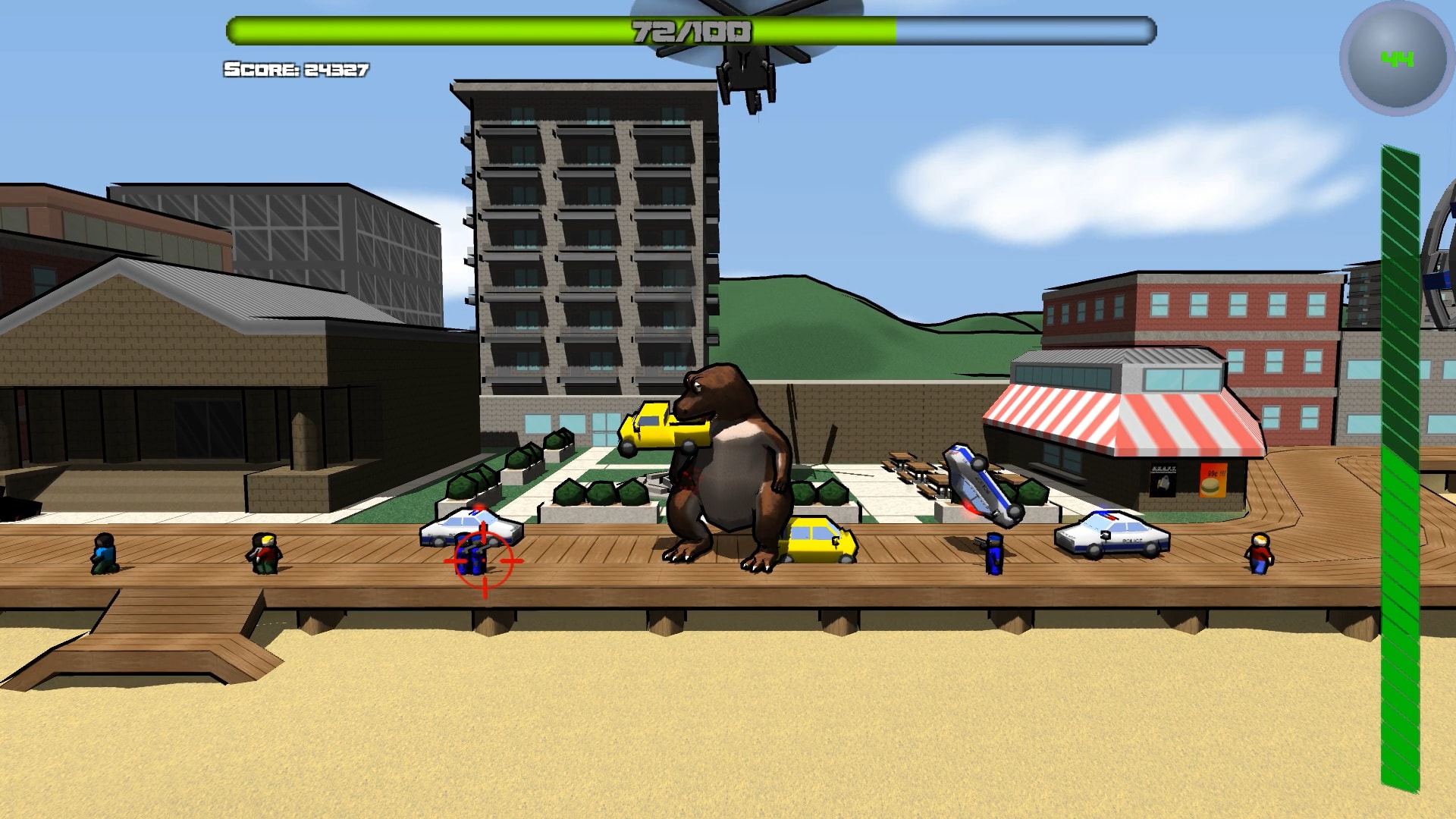 Attack of the Giant Mutant Lizard screenshot