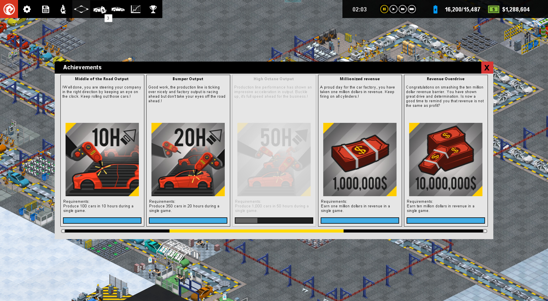 Production Line : Car factory simulation on Steam