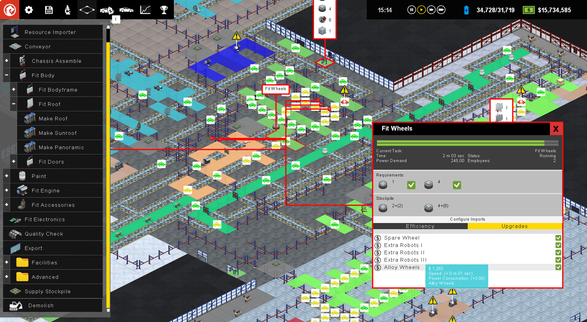 production line game