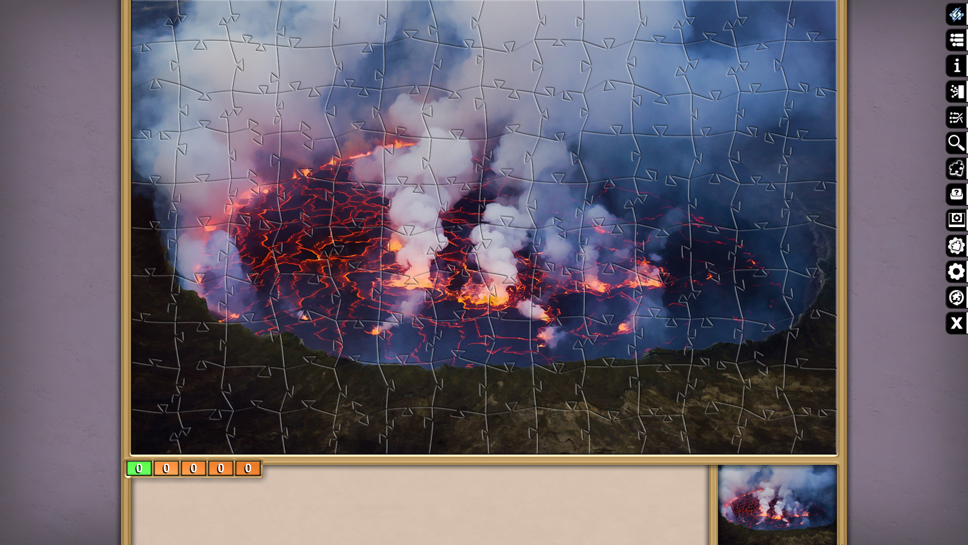Jigsaw Puzzle Pack - Pixel Puzzles Ultimate: Volcanoes screenshot