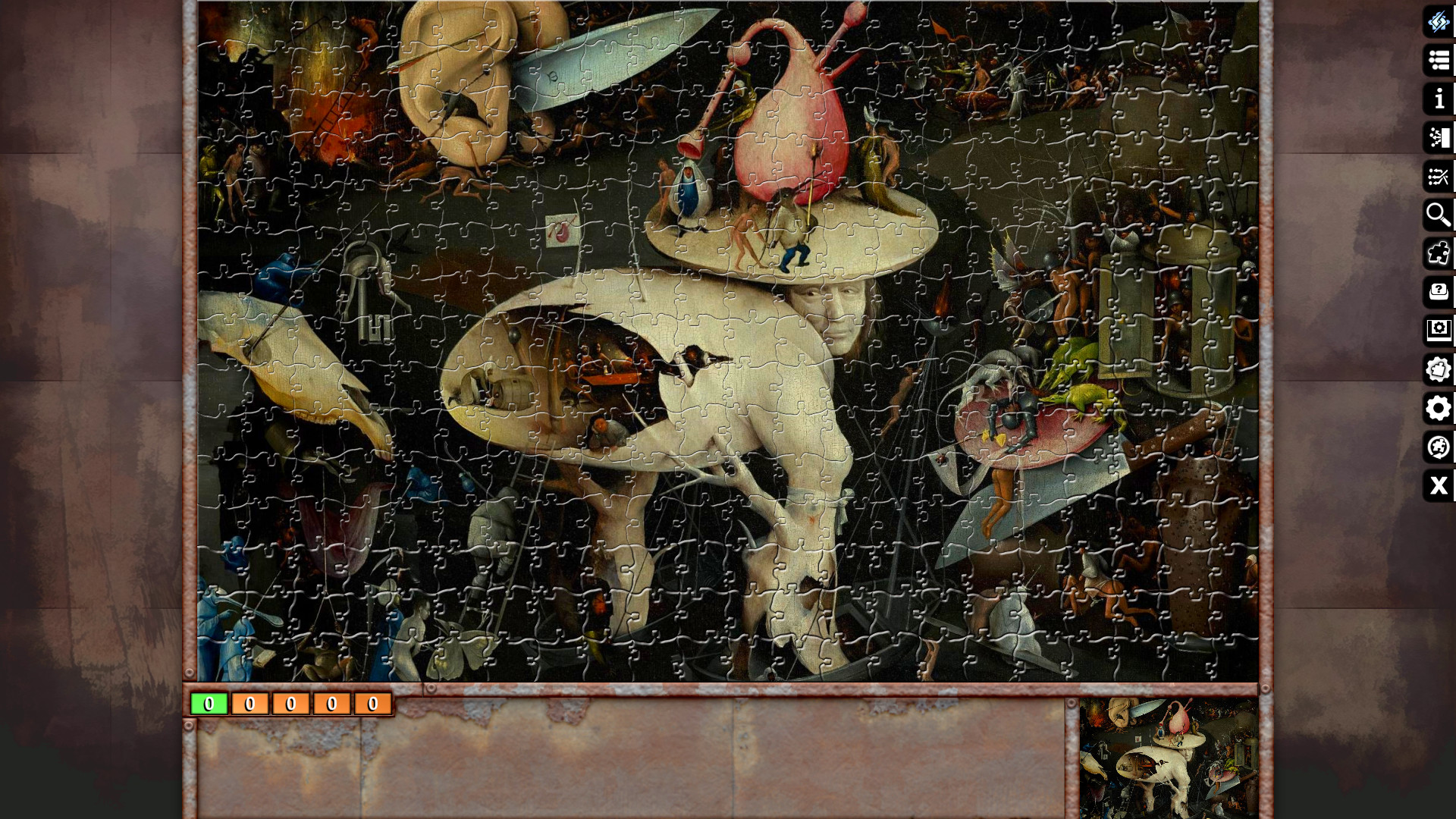 Jigsaw Puzzle Pack - Pixel Puzzles Ultimate: Bosch's Garden screenshot
