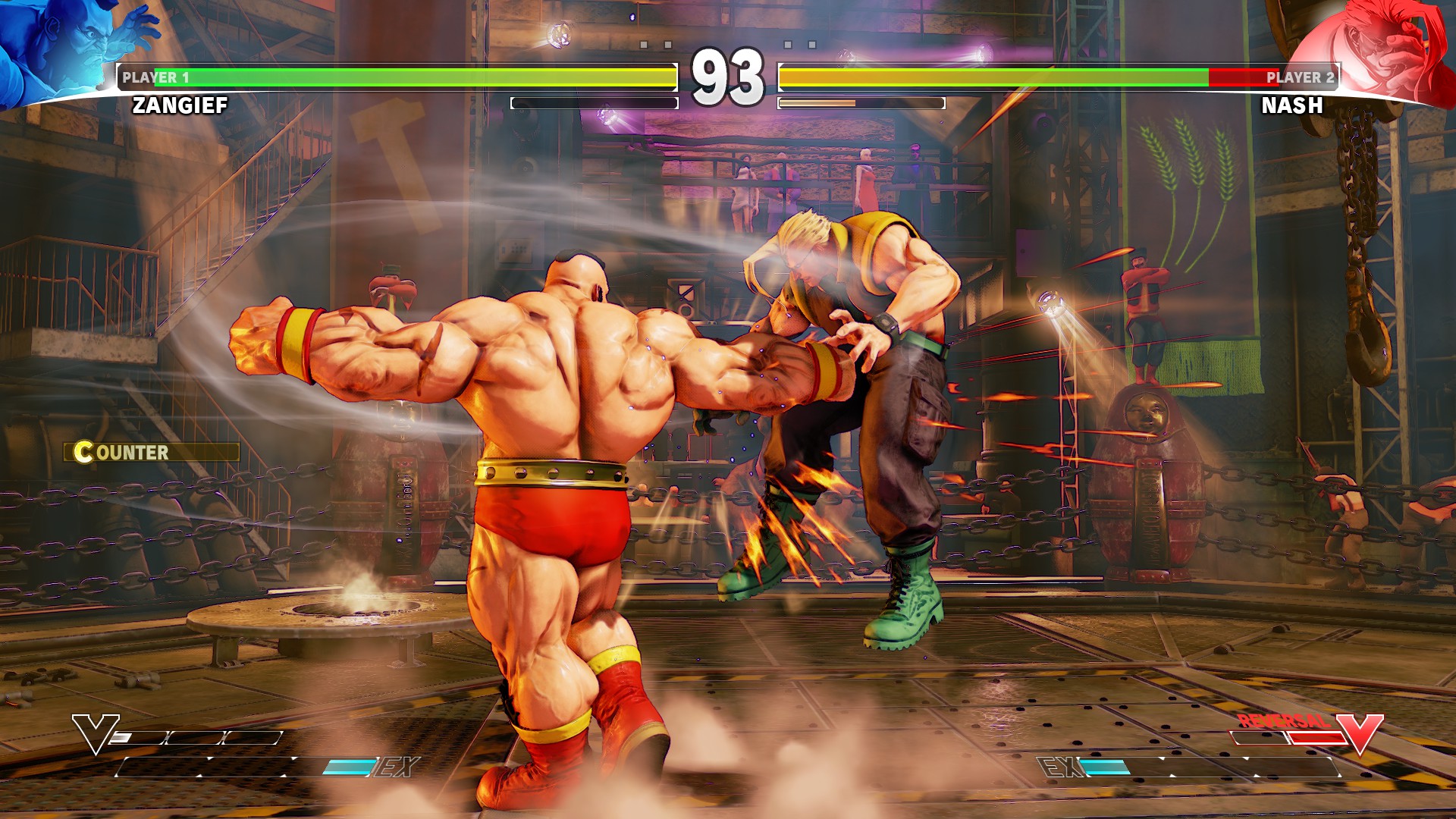 Street Fighter V CFN Beta screenshot