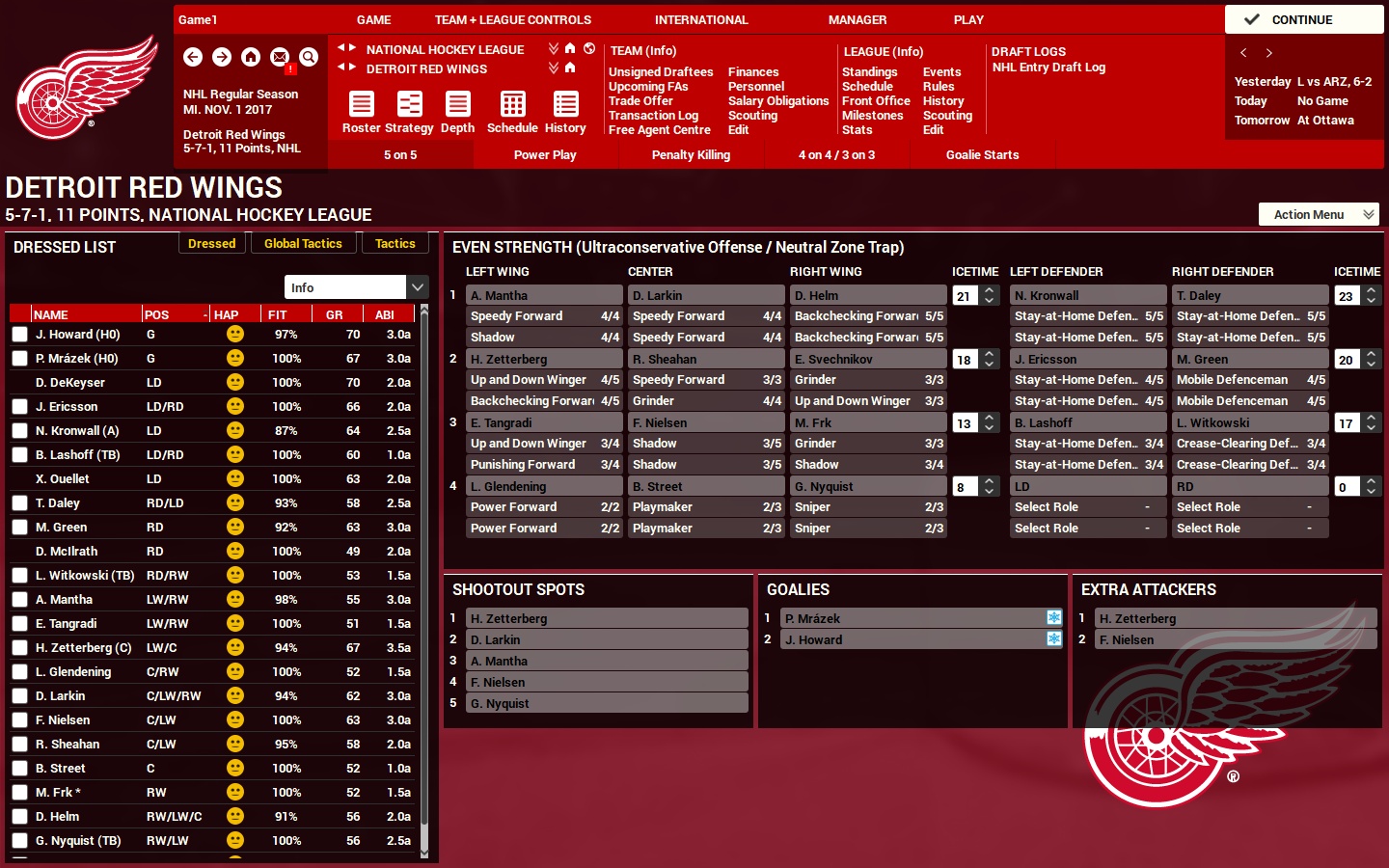 Franchise Hockey Manager 4 screenshot