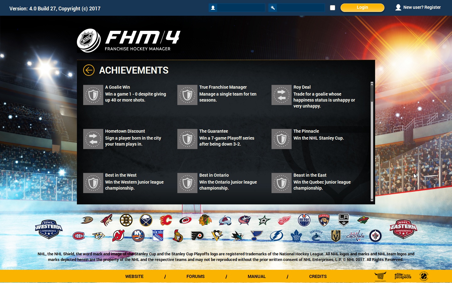 Franchise Hockey Manager 4 screenshot