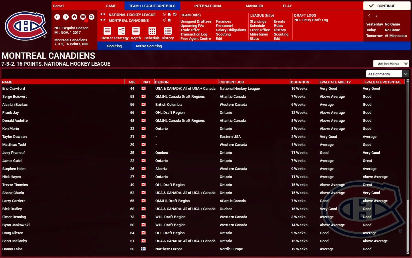 Franchise Hockey Manager 4 screenshot