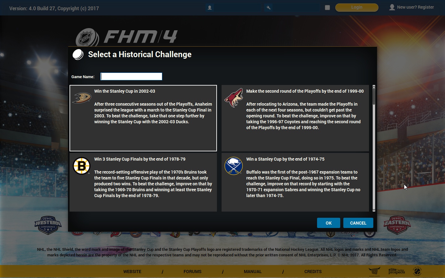 Franchise Hockey Manager 4 screenshot