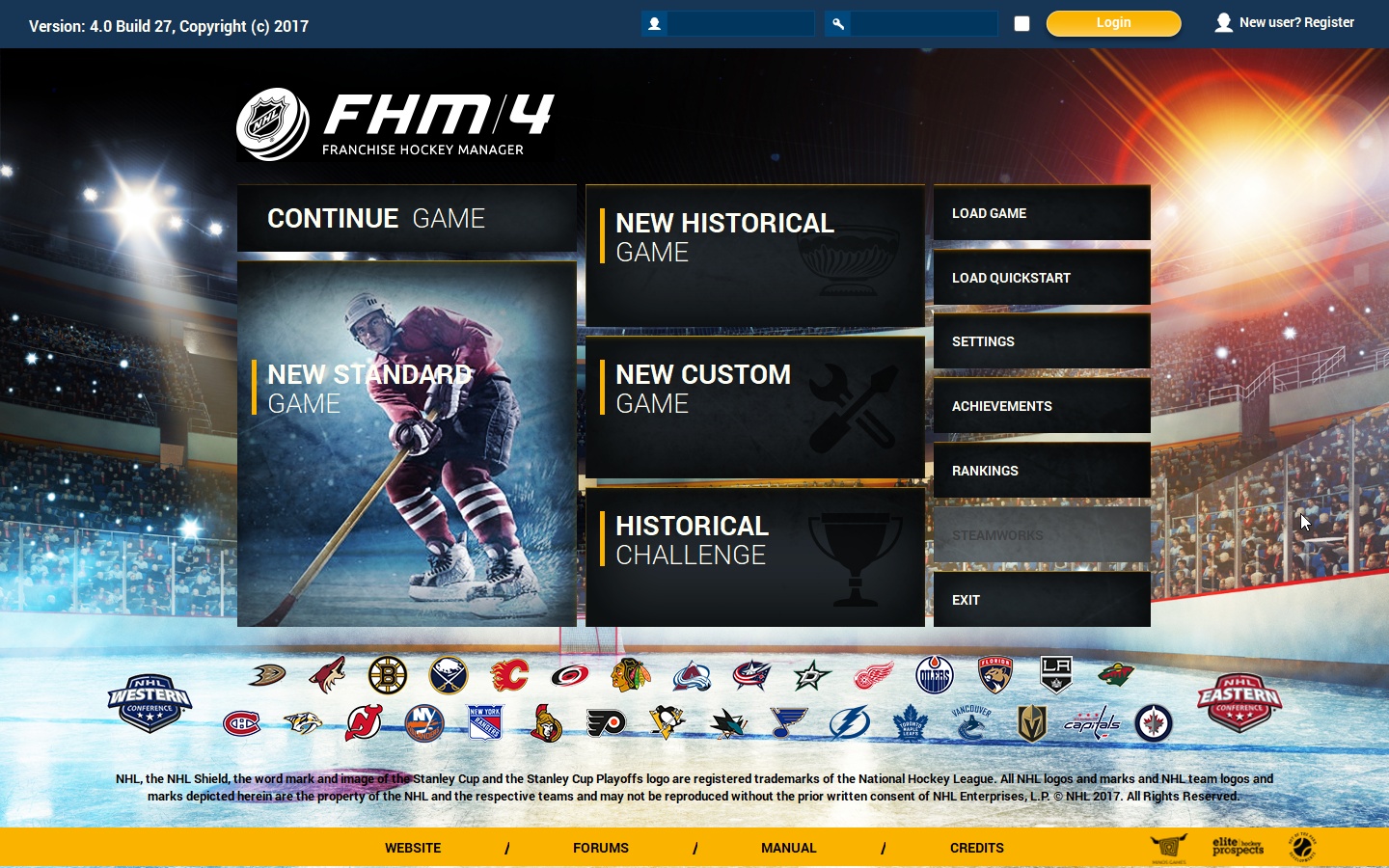 Franchise Hockey Manager 4 screenshot
