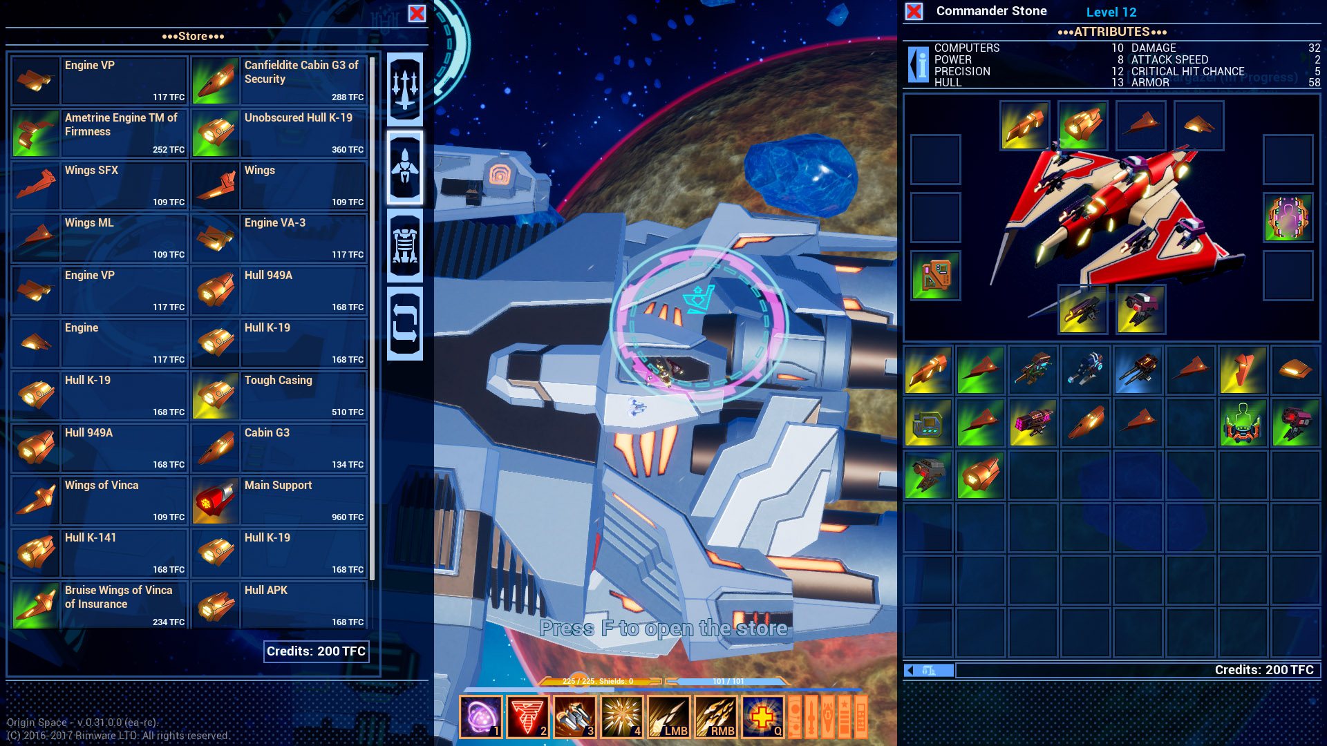 Origin Space screenshot