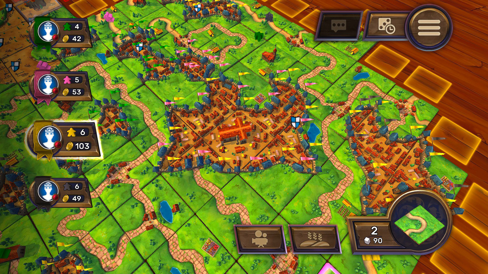 Carcassonne - Tiles & Tactics screenshot