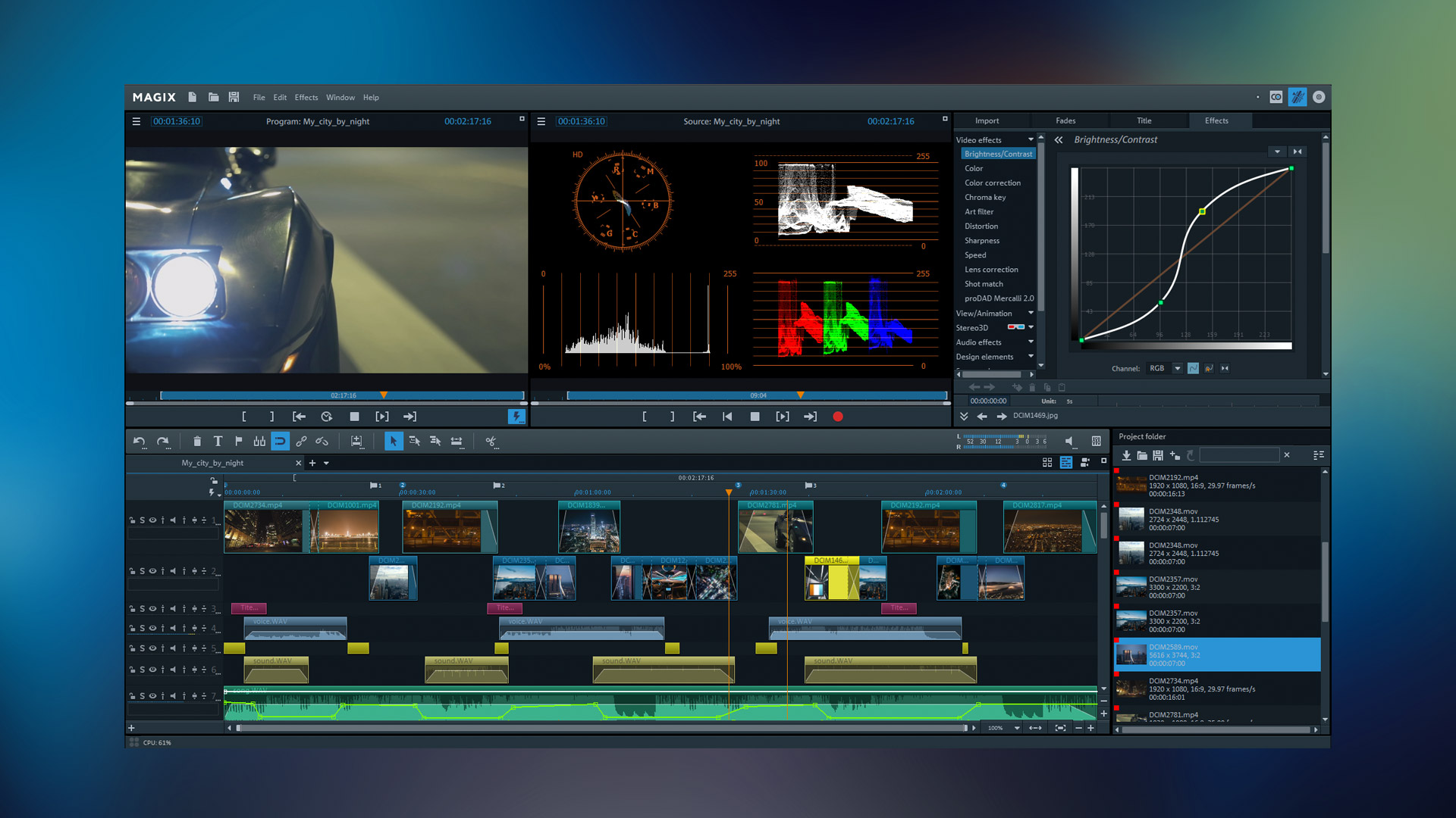 MAGIX Video Pro X8 Steam Edition screenshot