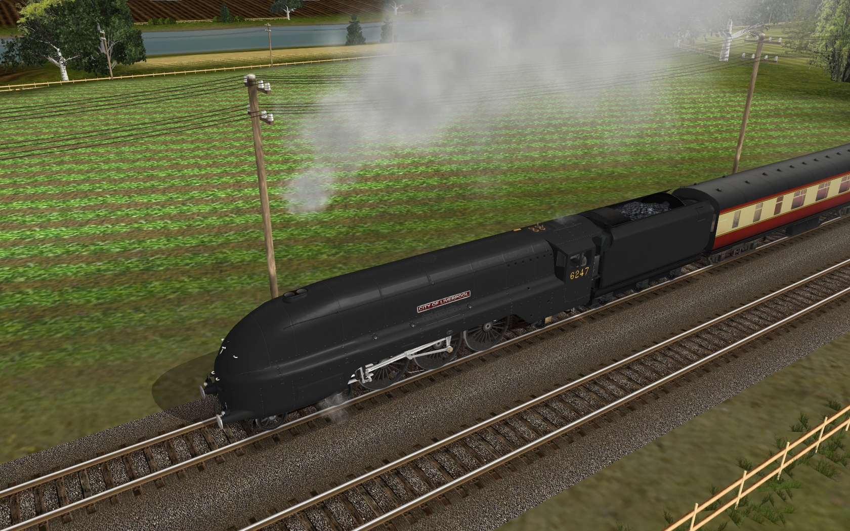 Trainz 2019 DLC: LMS Coronation Scot screenshot