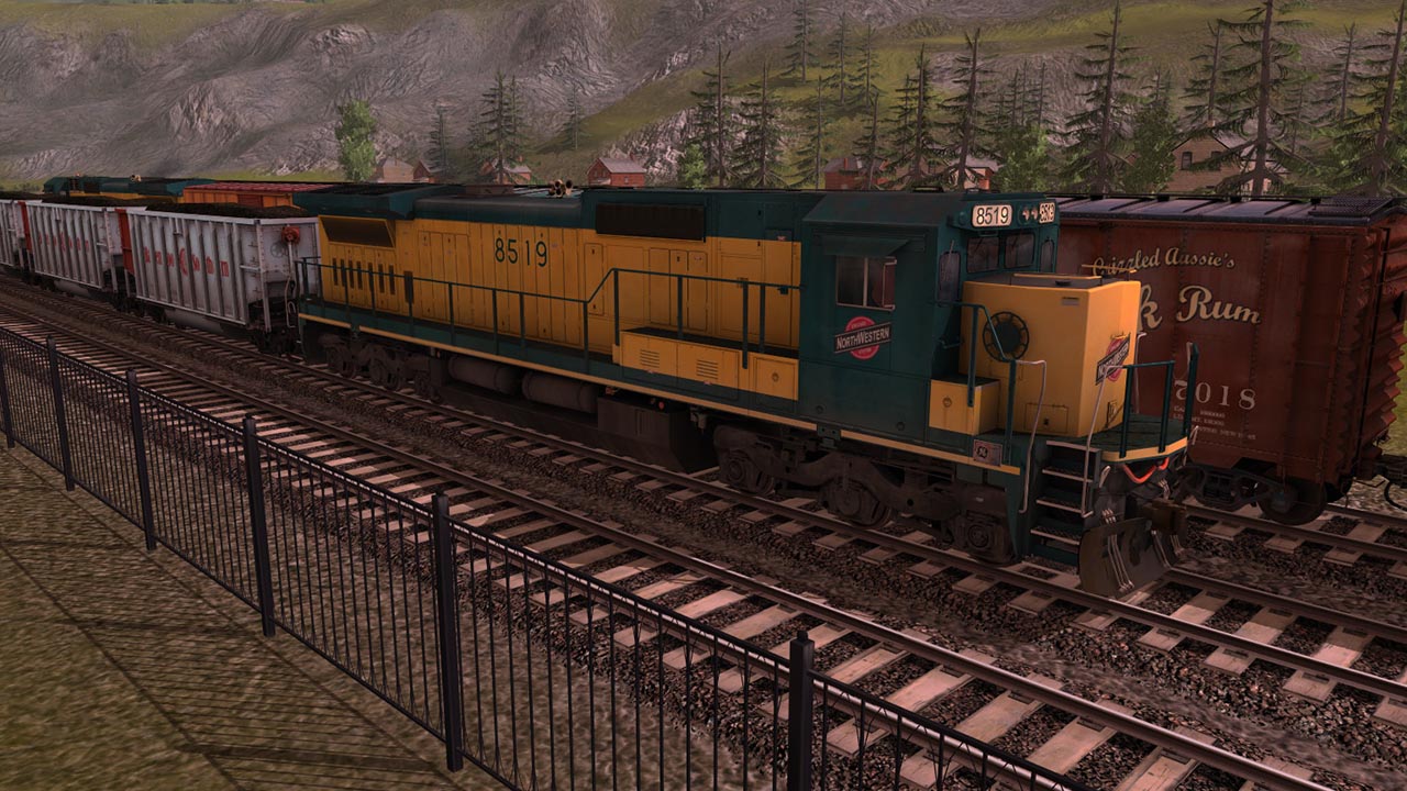 Trainz 2019 DLC: Chicago & North Western GE C40-8 screenshot