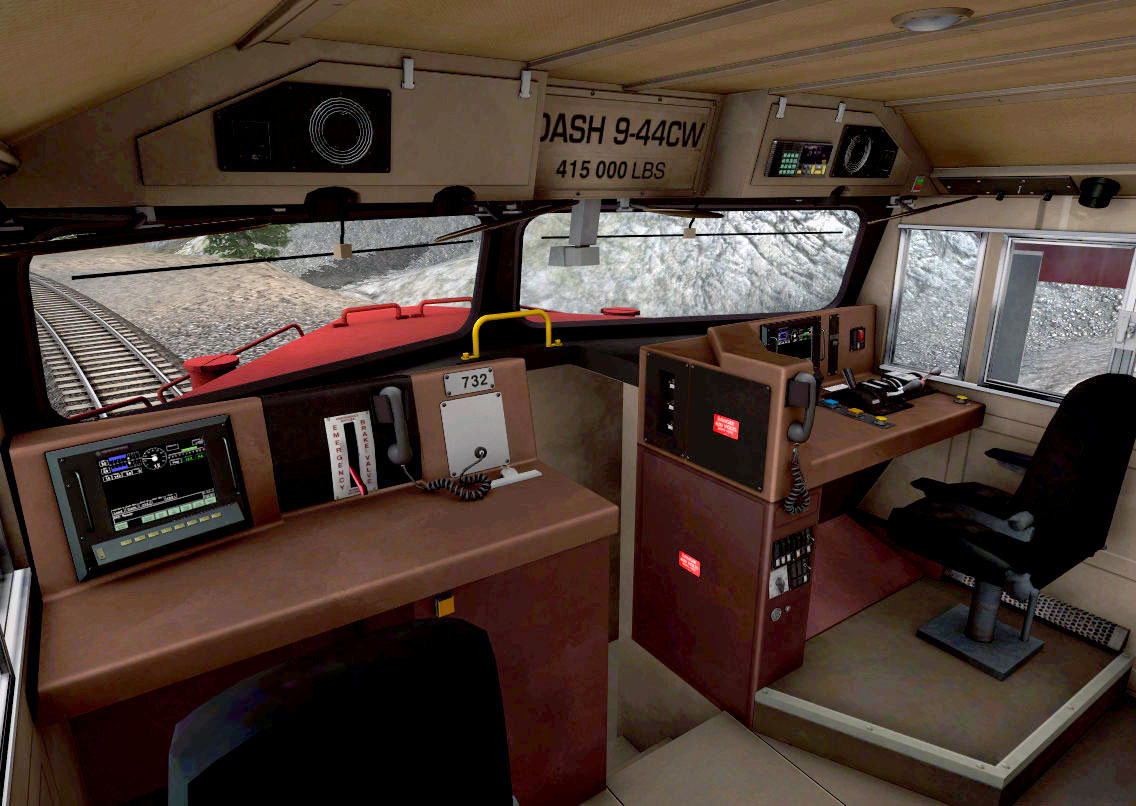 Trainz 2019 DLC: BNSF GE Dash-9 44CW Warbonnet screenshot