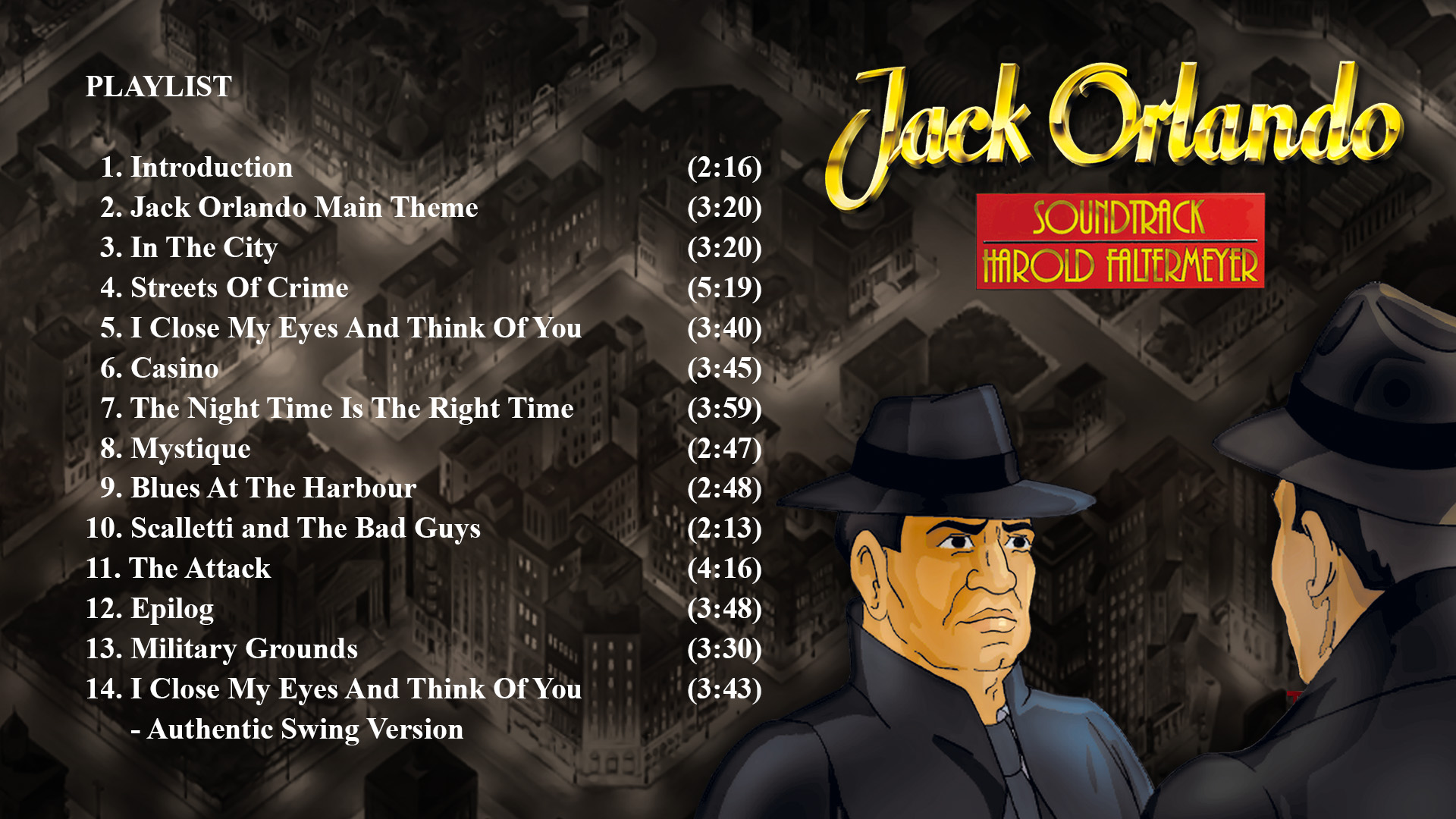 Jack Orlando - Soundtrack by Harold Faltermeyer screenshot