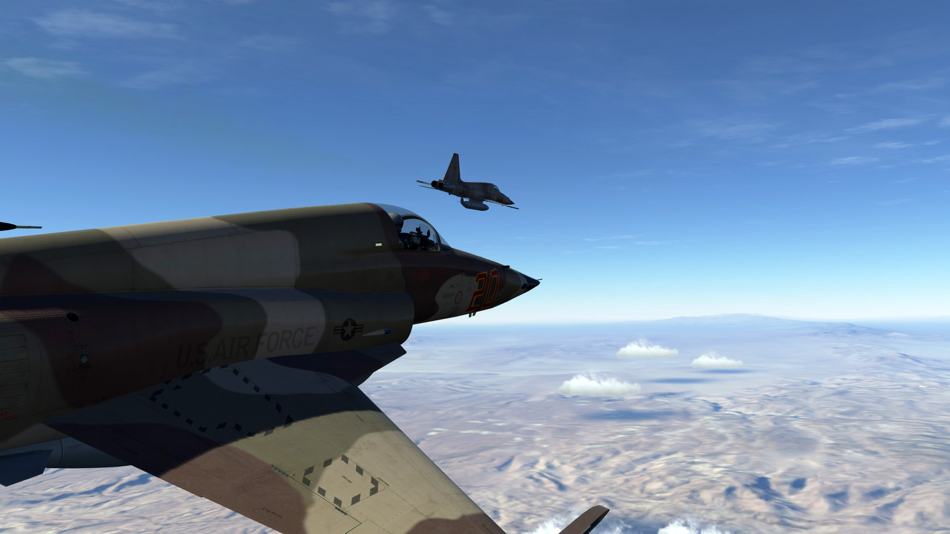 F-5E: Aggressors Basic Fighter Maneuvers Campaign screenshot