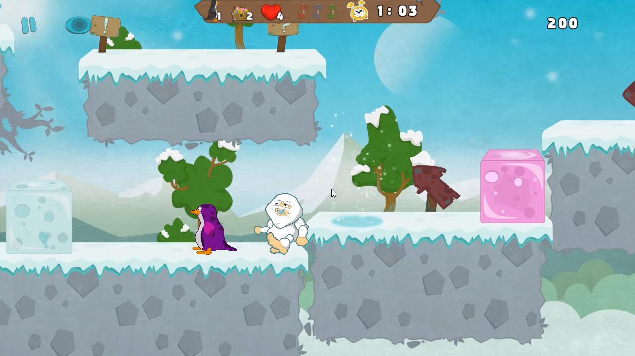 Yeti Adventure screenshot